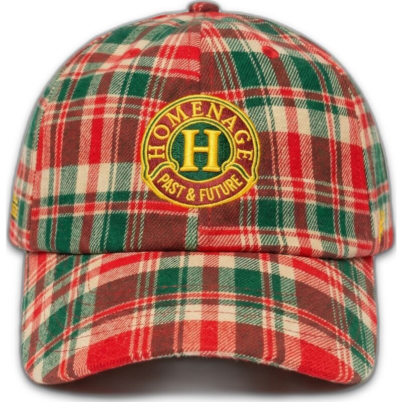 casquette-courbee-multicolore-ajustable-plaid-resort-sport-the-90s-homenage