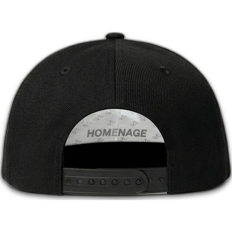 casquette-courbee-noire-ajustable-players-sport-the-ball-homenage