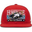 casquette-plate-rouge-snapback-game-sport-the-snap-homenage