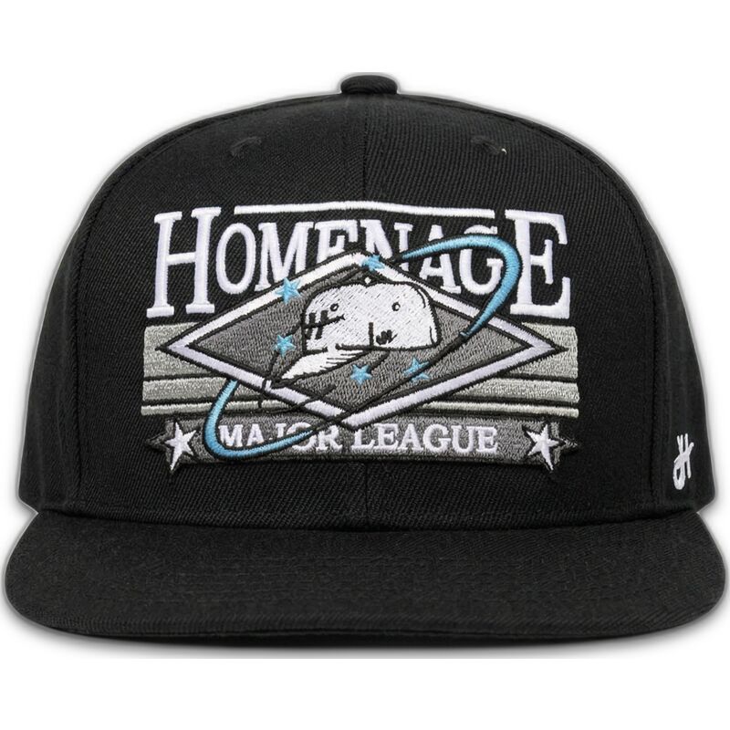 casquette-plate-noire-snapback-game-sport-the-snap-homenage