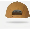 braune-gebogene-snapback-kappe-decker-workwear-the-retro-von-homenage