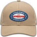 cap-izliekta-beige-snapback-the-trucker-no-homenage