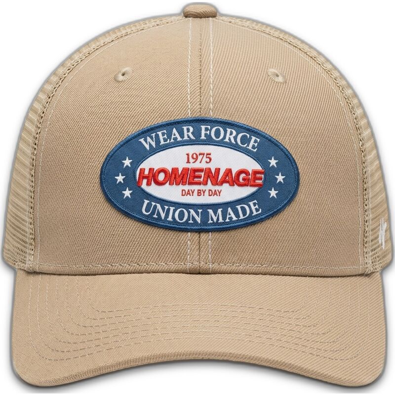 cap-izliekta-beige-snapback-the-trucker-no-homenage