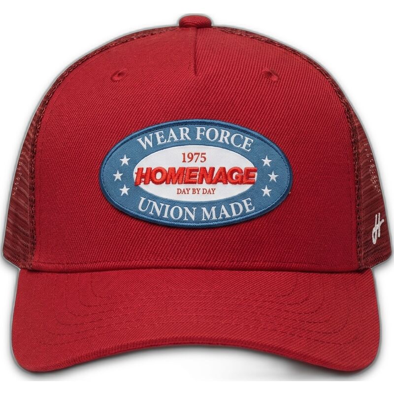 casquette-trucker-rouge-union-workwear-the-trucker-homenage