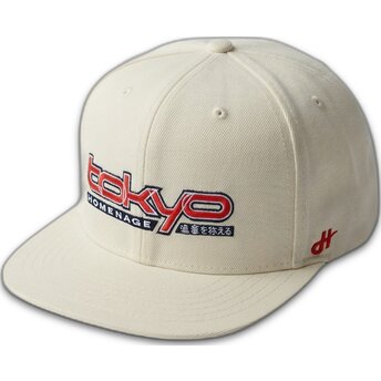 Cap plakana cream snapback The Snap no Homenage