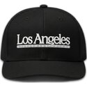 casquette-plate-noire-snapback-los-angeles-skylines-the-snap-homenage