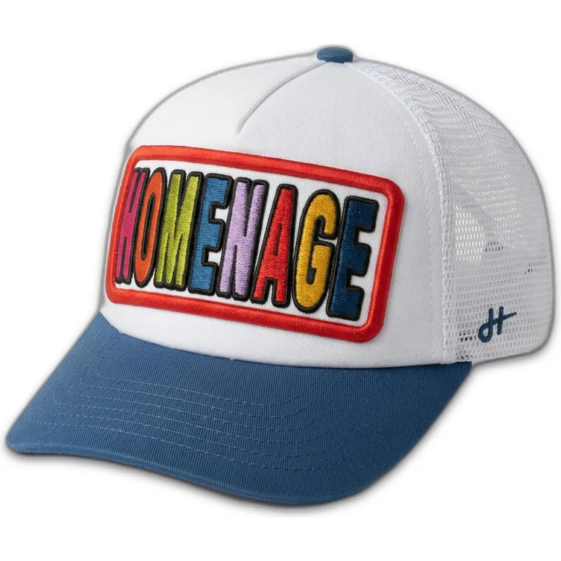 casquette-trucker-bleue-childhood-fun-the-trucker-homenage