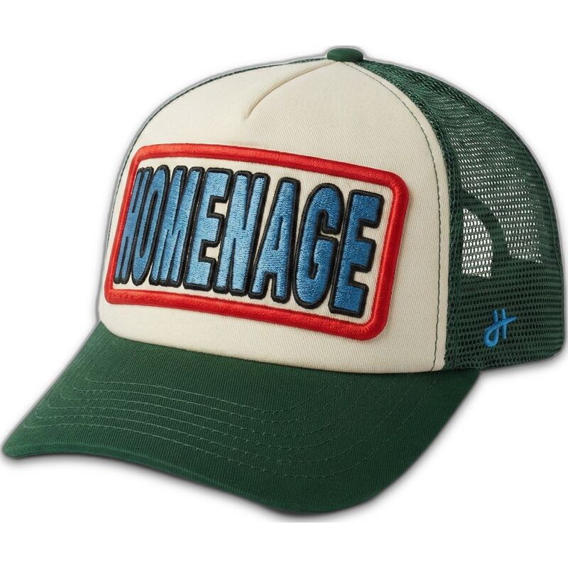 casquette-trucker-verte-childhood-fun-the-trucker-homenage