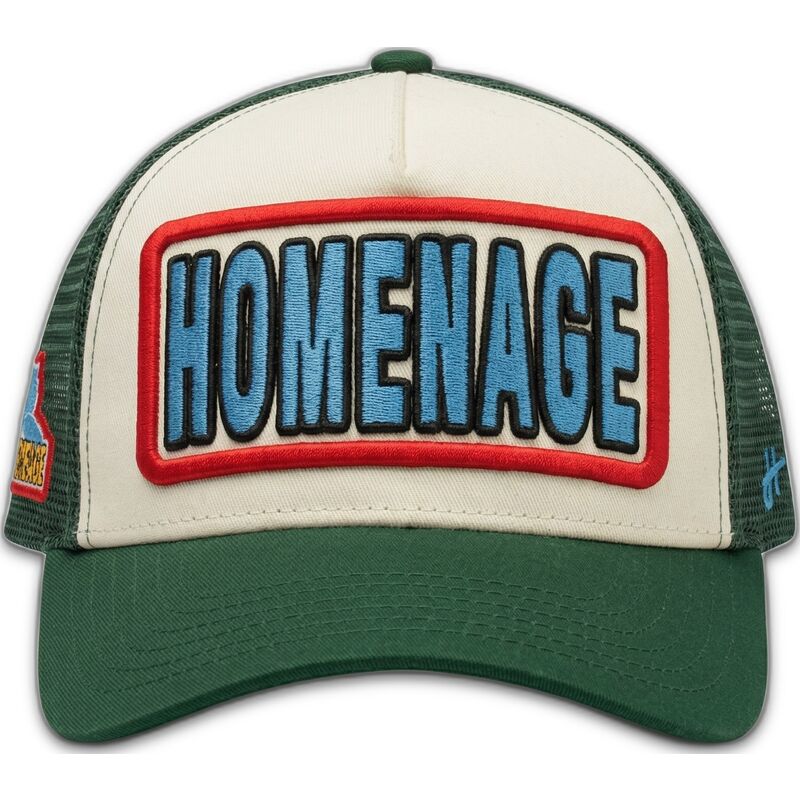 casquette-trucker-verte-childhood-fun-the-trucker-homenage