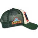 casquette-trucker-verte-childhood-fun-the-trucker-homenage