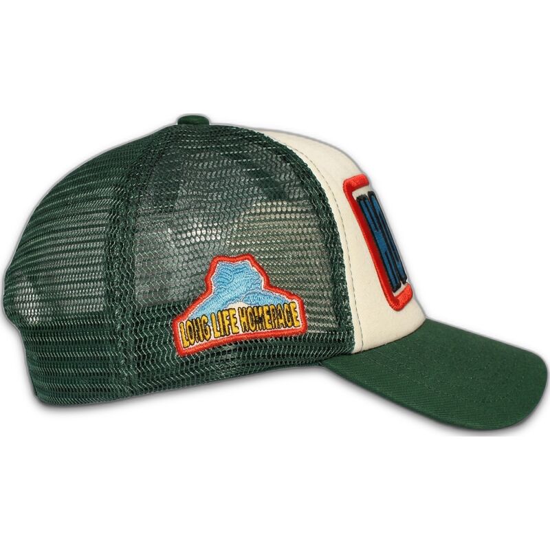 casquette-trucker-verte-childhood-fun-the-trucker-homenage