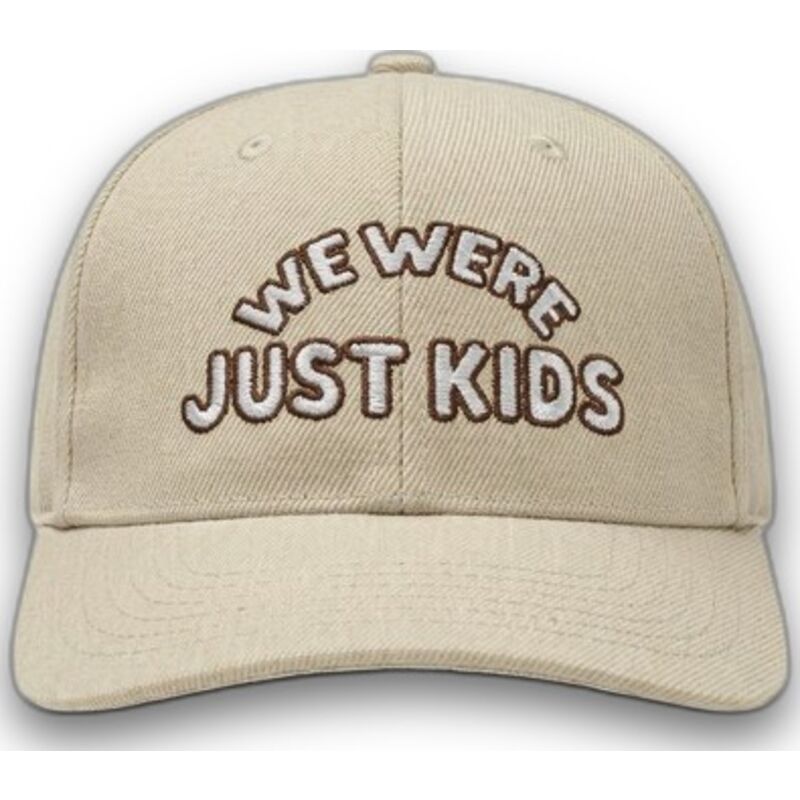 casquette-courbee-beige-snapback-just-kids-the-retro-homenage