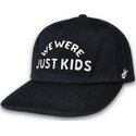 casquette-courbee-noire-snapback-just-kids-the-retro-homenage