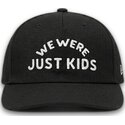 casquette-courbee-noire-snapback-just-kids-the-retro-homenage