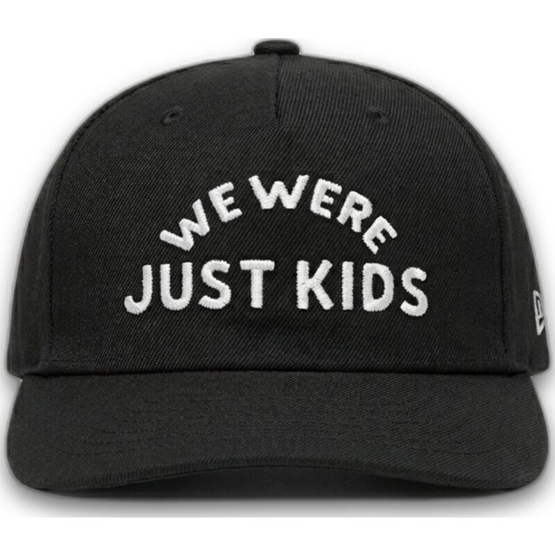 casquette-courbee-noire-snapback-just-kids-the-retro-homenage