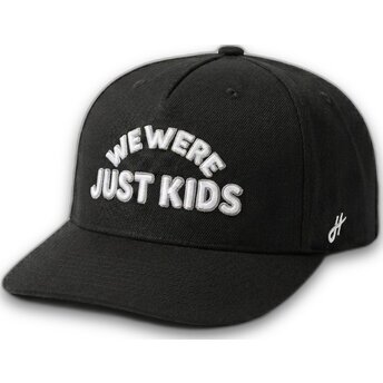 Casquette courbée noire snapback Just Kids Outline The Retro Homenage
