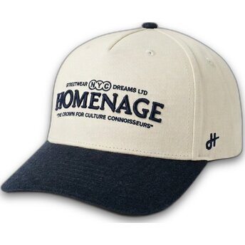 Cap izliekta beige snapback The Retro no Homenage