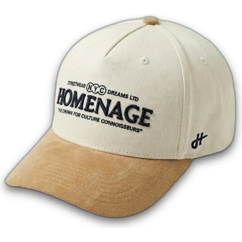 casquette-courbee-beige-et-marron-snapback-suede-liberty-sport-the-retro-homenage