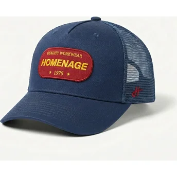 Trucker-Cap marineblau Work 1975 Workwear The Trucker von Homenage
