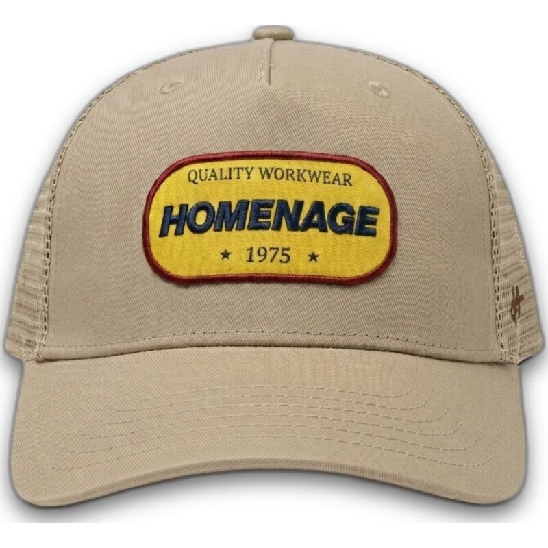 cap-izliekta-beige-snapback-the-trucker-no-homenage