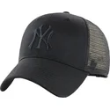 cepur-izliekta-truckeris-melns-snapback-no-new-york-yankees-mlb-no-47-brand