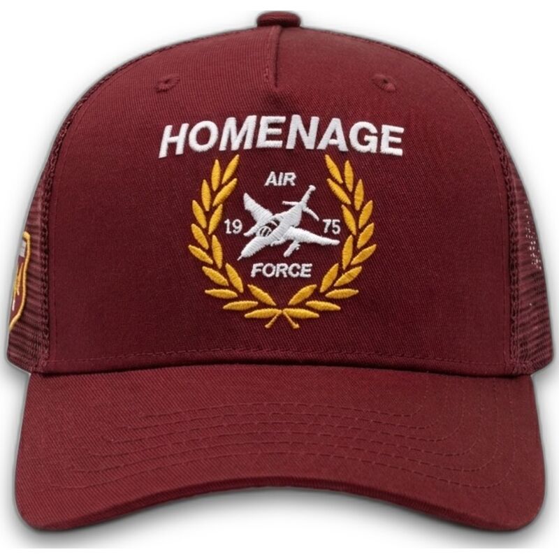 casquette-trucker-rouge-jet-military-surplus-the-trucker-homenage