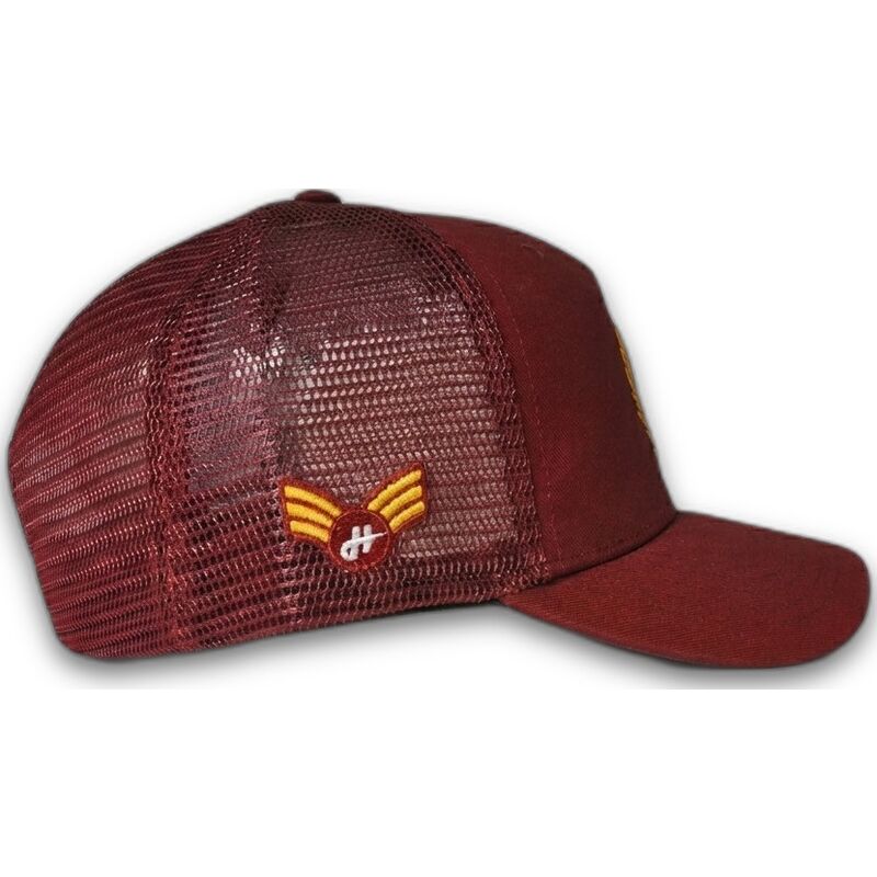 casquette-trucker-rouge-jet-military-surplus-the-trucker-homenage