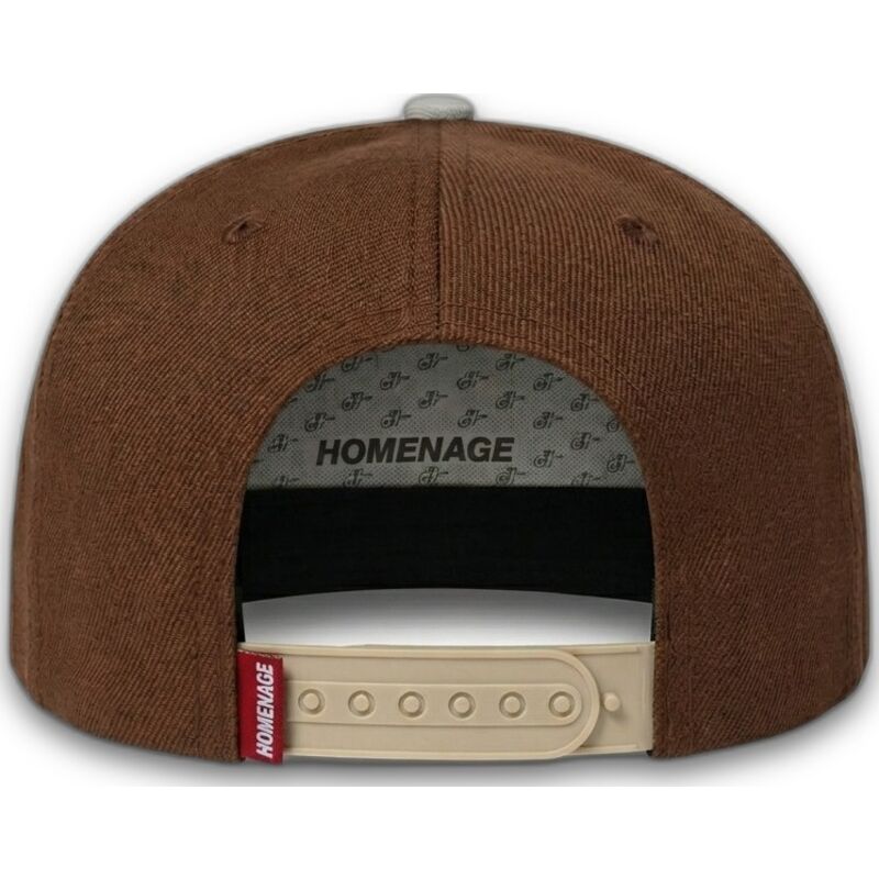 homenage-flat-brim-squadron-military-surplus-the-retro-dark-brown-snapback-cap