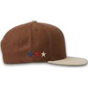 casquette-plate-marron-fonce-snapback-squadron-military-surplus-the-retro-homenage