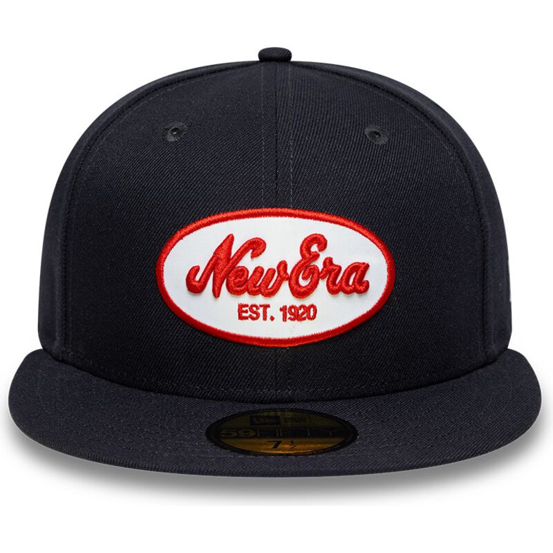granatowa-dopasowana-czapka-z-daszkiem-59fifty-oval-patch-new-era