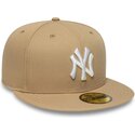 cepur-plakana-bruns-pieguloss-claro-59fifty-league-essential-no-new-york-yankees-mlb-no-new-era