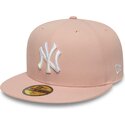 cap-plakana-pink-ajustada-59fifty-league-essential-no-new-york-yankees-mlb-no-new-era