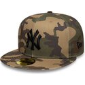 casquette-plate-camouflage-ajustee-avec-logo-noir-59fifty-camo-new-york-yankees-mlb-new-era