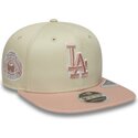 cap-plakana-beige-snapback-rosa-9fifty-original-fit-world-series-patch-no-los-angeles-dodgers-mlb-no-new-era