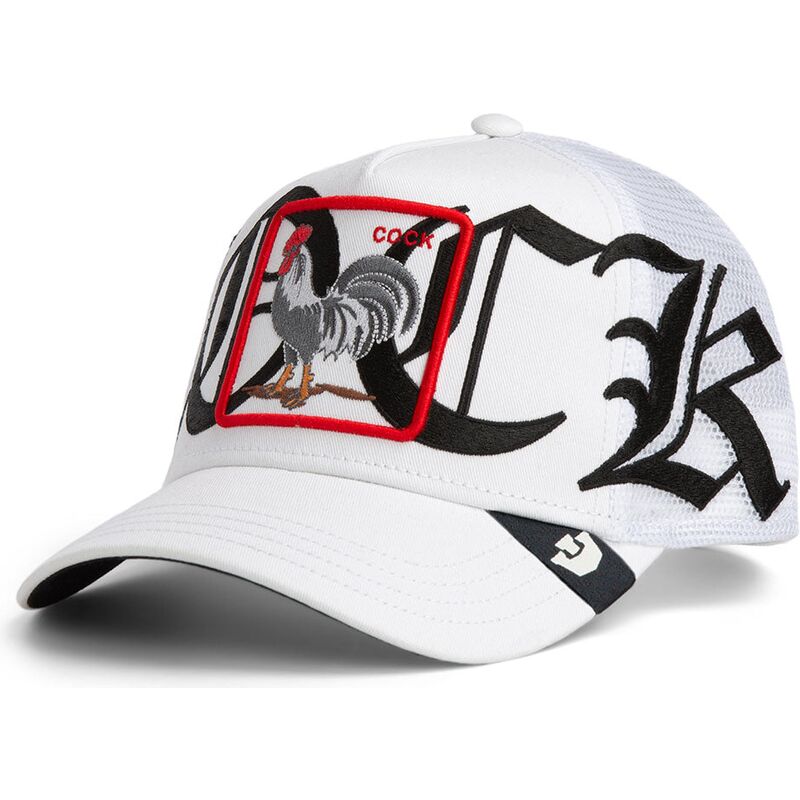 cepur-izliekta-balts-snapback-old-english-cock-the-farm-no-goorin-bros