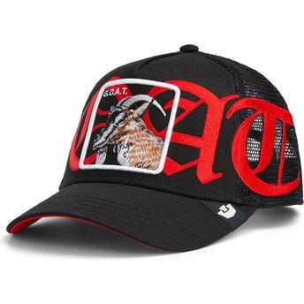 Cepur izliekta šoferis melns snapback cabra Old English Goat The Farm The Farm no Goorin Bros.