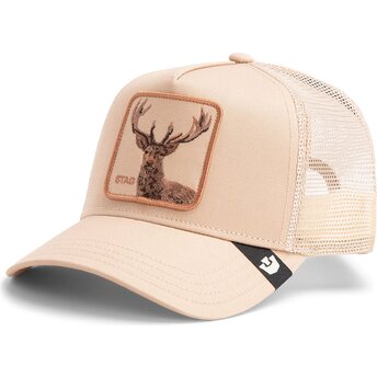 Cepur izliekta šoferis bēšs snapback ciervo Blur Stag The Farm The Farm no Goorin Bros.