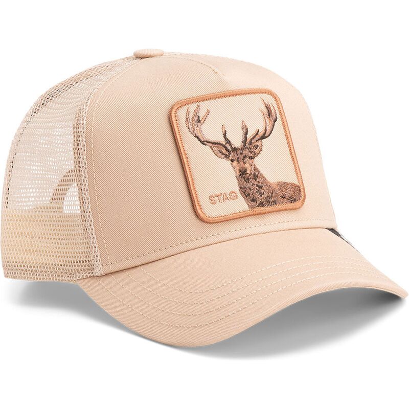cepur-izliekta-truckeris-bess-snapback-blur-stag-the-farm-no-goorin-bros
