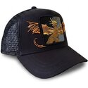 cepur-izliekta-truckeris-melns-snapback-wings-fury-the-farm-no-goorin-bros