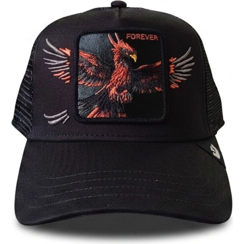 cepur-izliekta-soferis-melns-snapback-fenix-wings-forever-the-farm-the-farm-no-goorin-bros