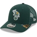 cap-izliekta-green-snapback-9seventy-stretch-snap-evergreen-no-oakland-athletics-mlb-no-new-era