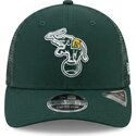 cap-izliekta-green-snapback-9seventy-stretch-snap-evergreen-no-oakland-athletics-mlb-no-new-era