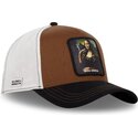capslab-mona-lisa-art-mona-mona-gringa-famous-brown-trucker-hat