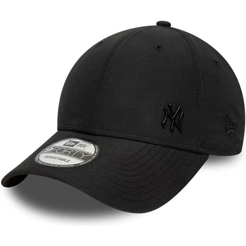 new-era-curved-brim-9forty-tonal-flawless-new-york-yankees-mlb-black-adjustable-cap