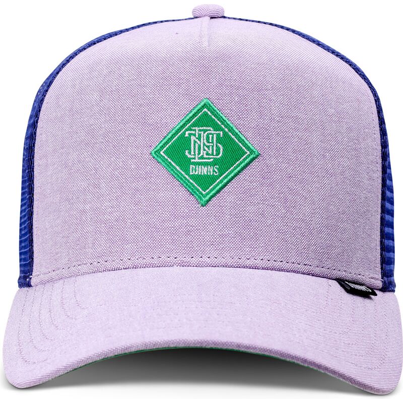 djinns-green-logo-hft-oxfordcontra-purple-trucker-hat