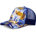 djinns-hft-patternabstract-blue-and-brown-trucker-hat