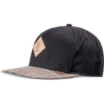 Cap plakana black snapback no Djinns