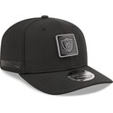 cepur-izliekta-melns-snapback-9seventy-stretch-snap-training-pack-2026-no-las-vegas-raiders-nfl-no-new-era