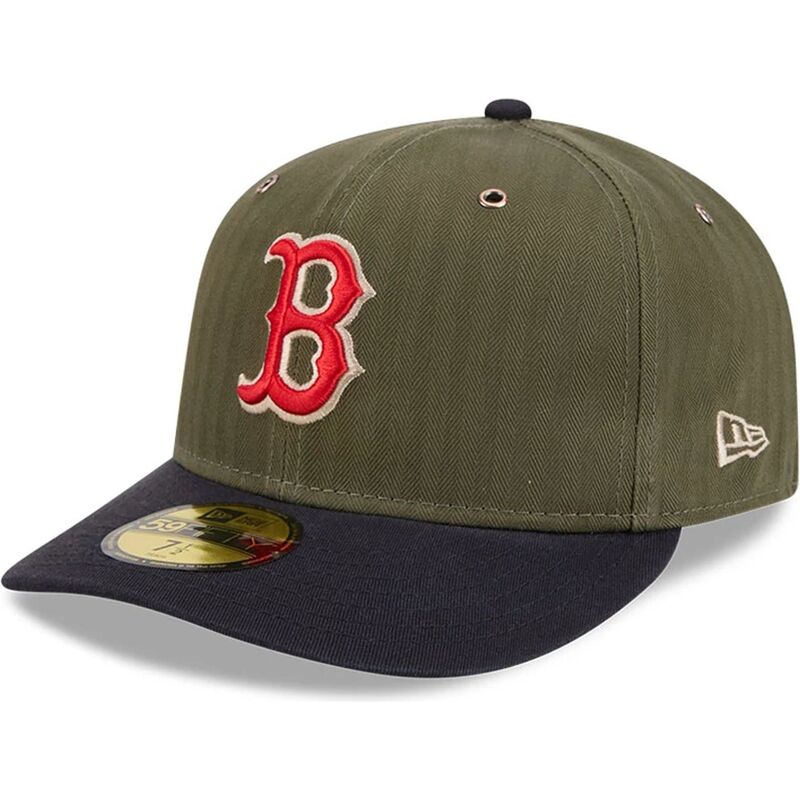 cepur-izliekta-zals-pieguloss-59fifty-pre-curved-american-herringbone-no-boston-red-sox-mlb-no-new-era