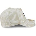 new-era-curved-brim-59forty-a-frame-leafy-palm-new-york-yankees-mlb-beige-fitted-cap